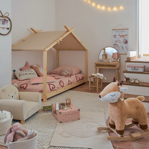 Pat pentru copii Montessori Atmosphera Ilan, 90x190 cm