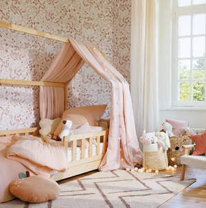 Pat pentru copii Montessori Atmosphere Bosco, 90x190 cm, MDF