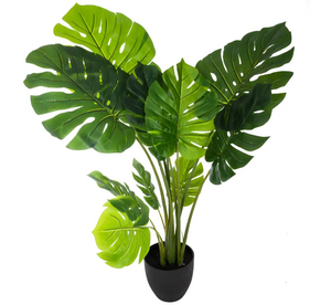 Atmosferă de plantă artificială Monstera, 110 cm