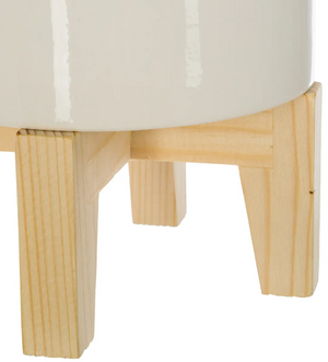 Plantă artificială Atmosphera Palm, ceramică, 72 cm