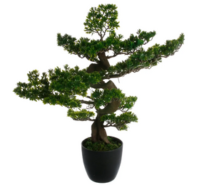 Bonsai artificial cu atmosferă de plantă, 80 cm