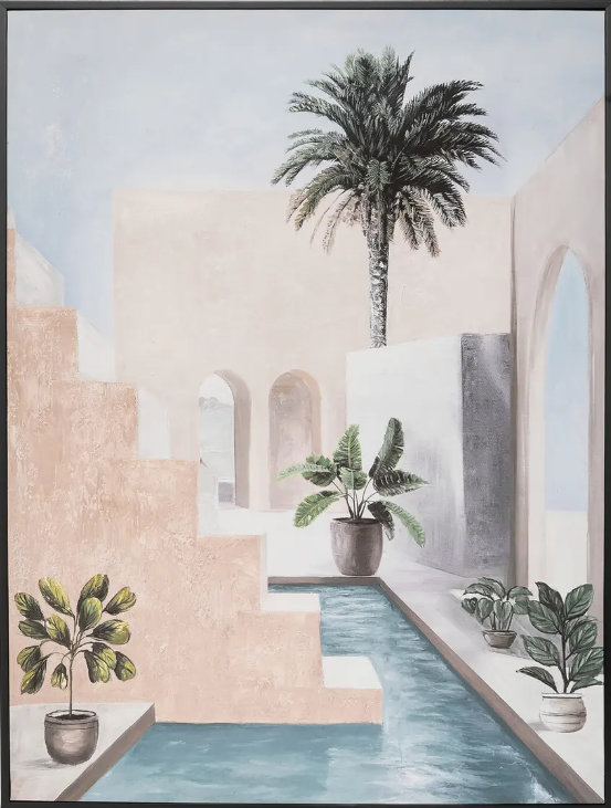 Pictură atmosferă Anne, 58x78 cm