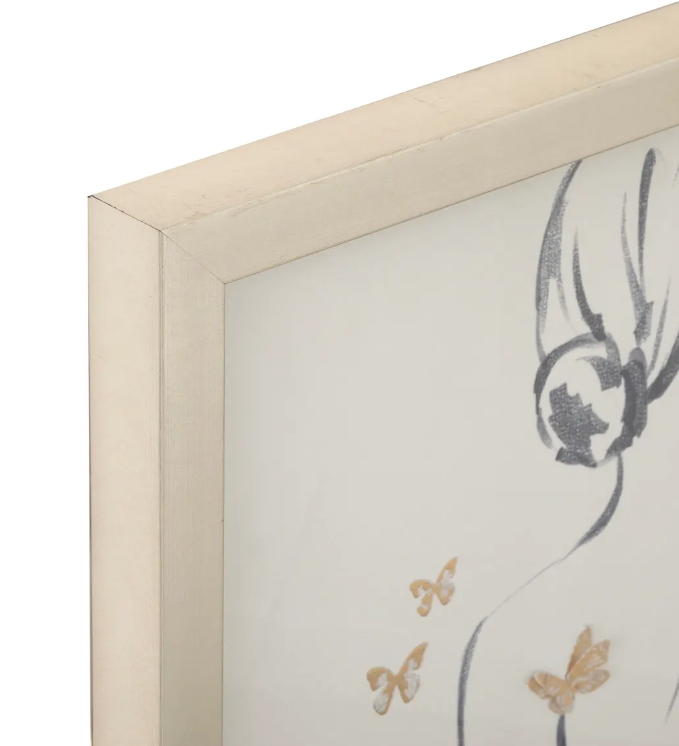 Pictură atmosferă fluture, 40x60 cm