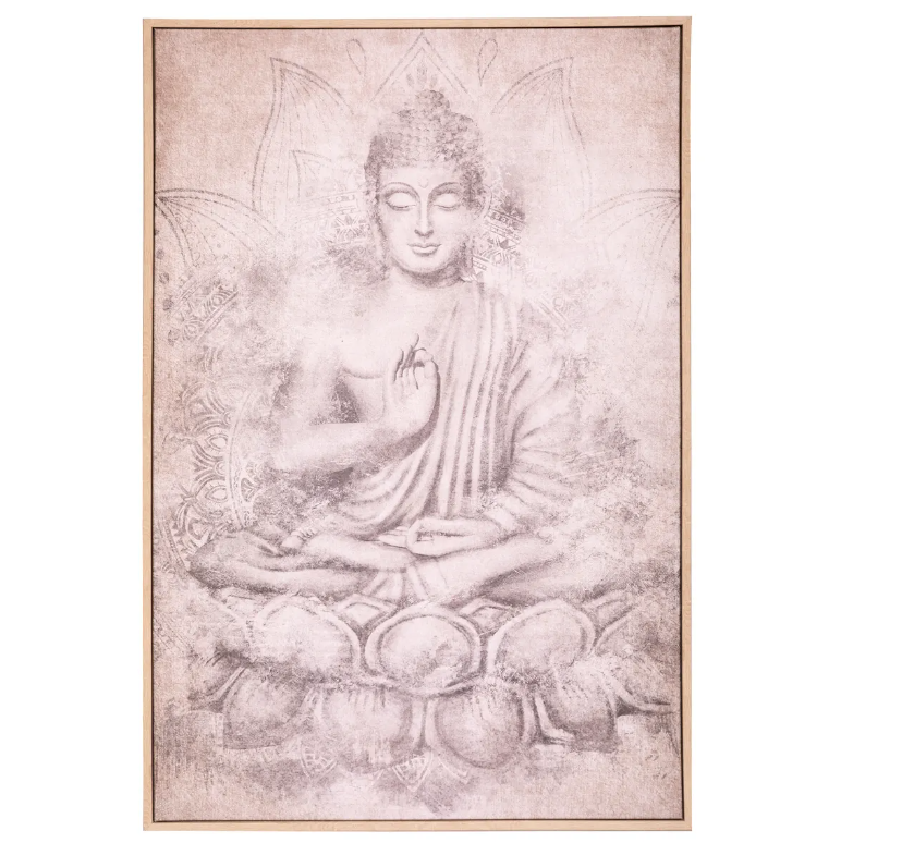 Pictură atmosferă Budhha, 60x90 cm