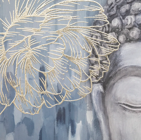 Pictură atmosferă Buddha, 60x90 cm