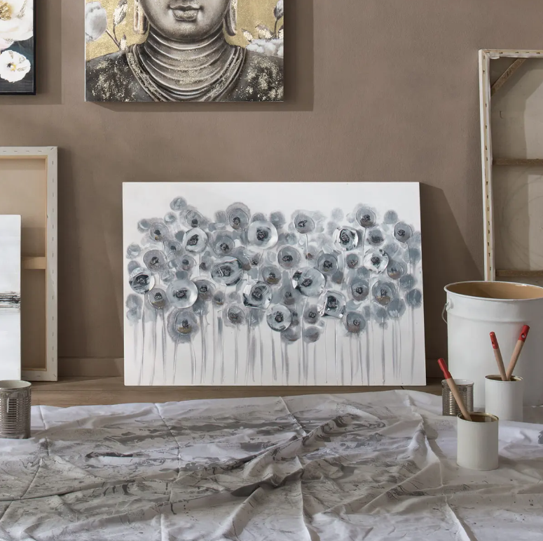 Pictură atmosferă Buchet, 60x90 cm