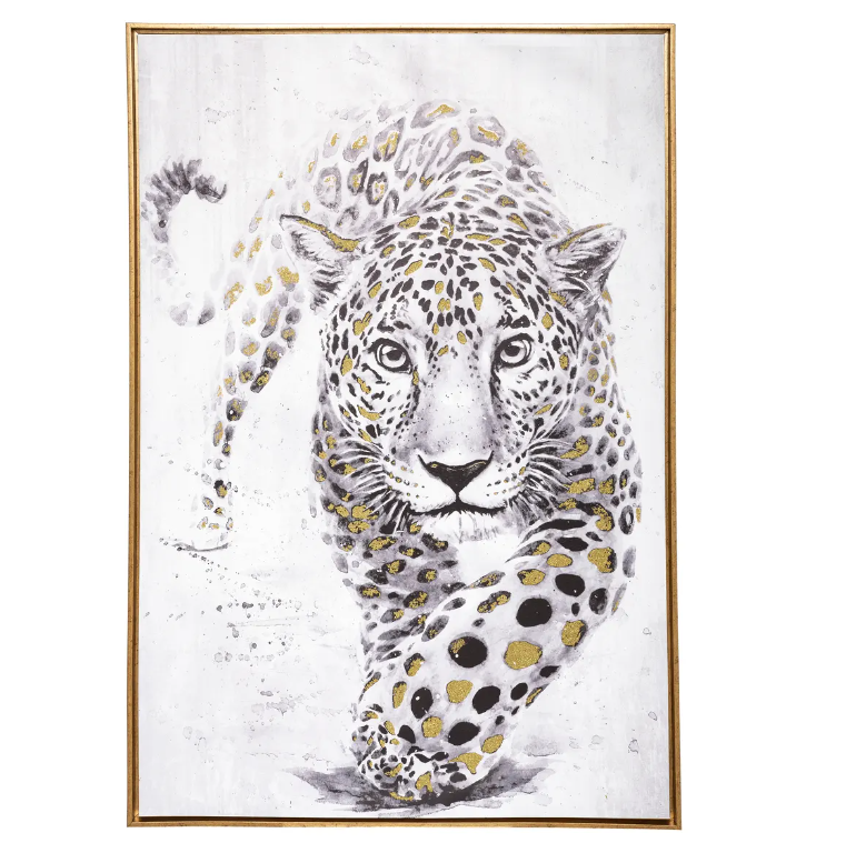 Pictură atmosferă Panteră, 78x118 cm