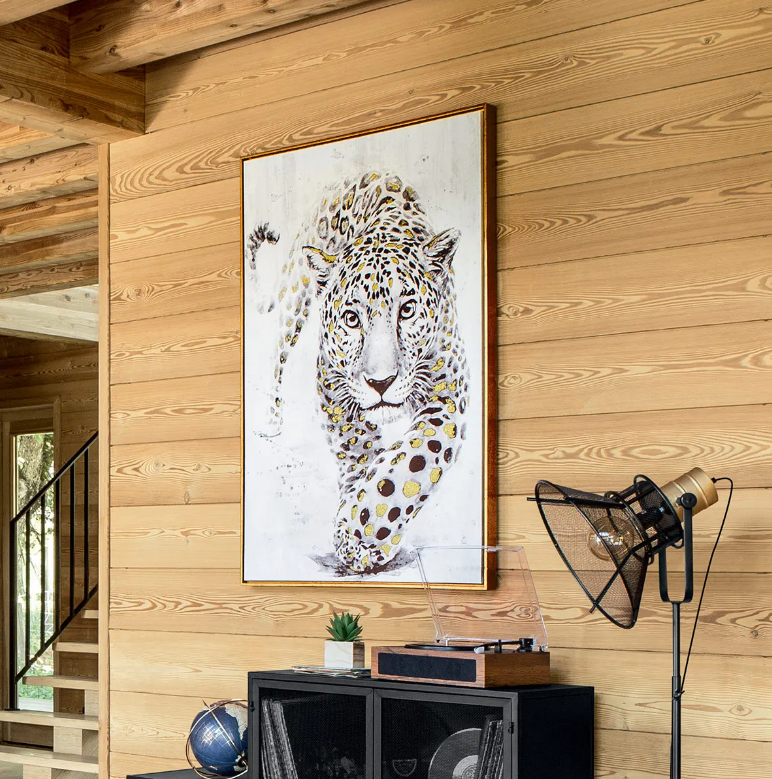Pictură atmosferă Panteră, 78x118 cm