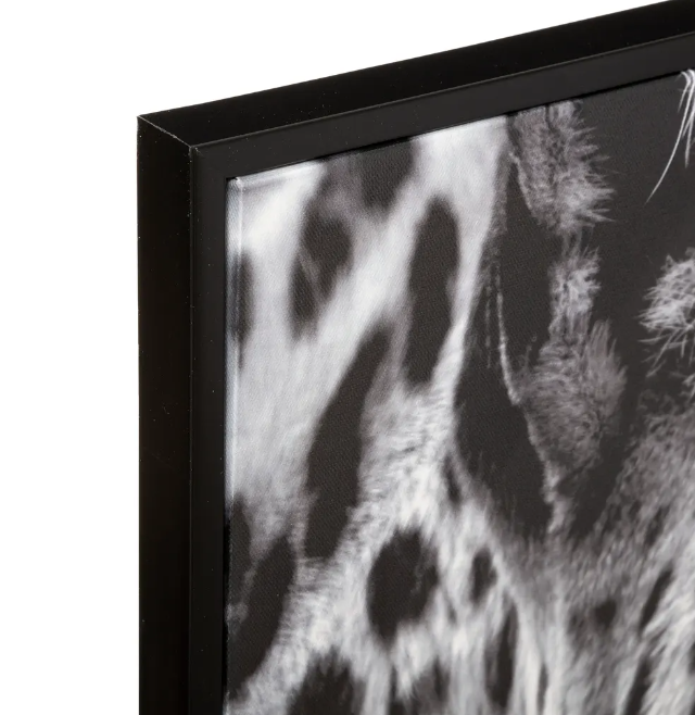 Pictură atmosferă Leopard, 58x58 cm