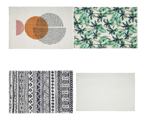 Covor Atmosphere Soft imitație de lemn, 60x90 cm