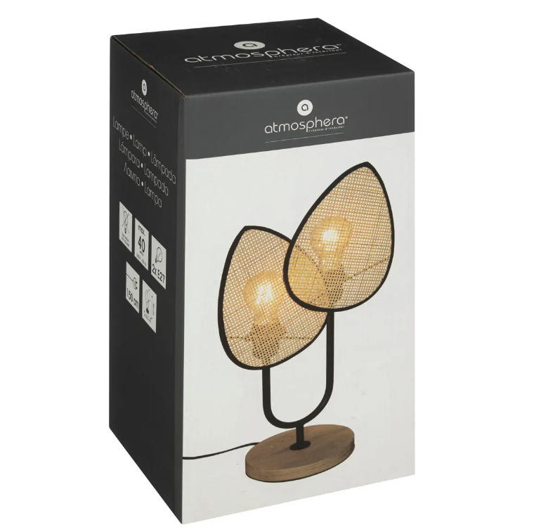 Lampă de noapte Olime cu atmosferă, 44 cm