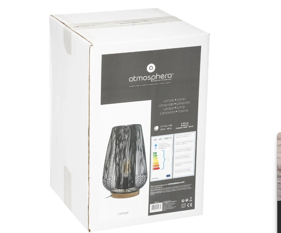 Lampă de noapte Atmosphere Noda, 40,5 cm