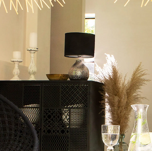 Lampă de noapte Mozo cu atmosferă, 38 cm