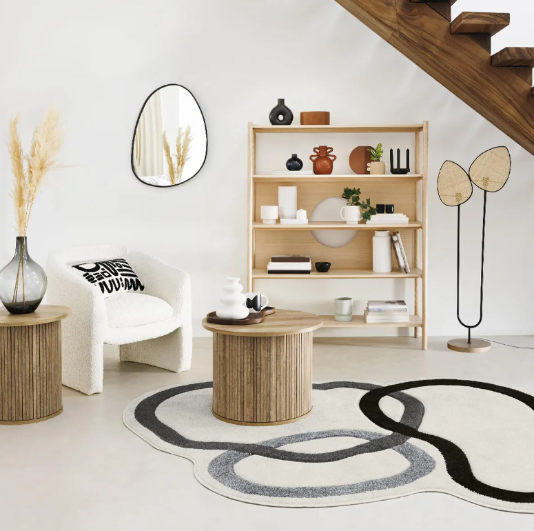 Oglindă atmosferă Rosalia, 55x75 cm