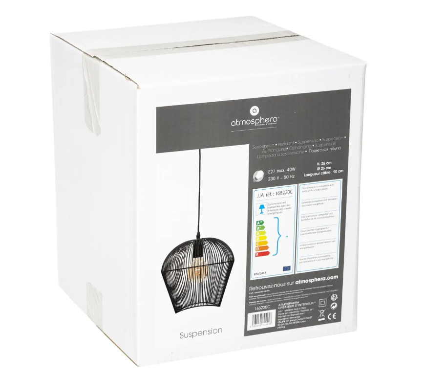 Pandantiv Atmosphere Jena, 26 cm, Metal