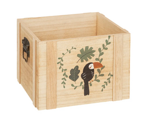 Set coșuri pentru copii Atmosphere Jungle, Lemn, 3 buc.