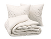 Set de pat Atmosphera Ivory, bumbac reliefat