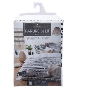 Set dormitor Atmosphere Zebra, 240x220 cm