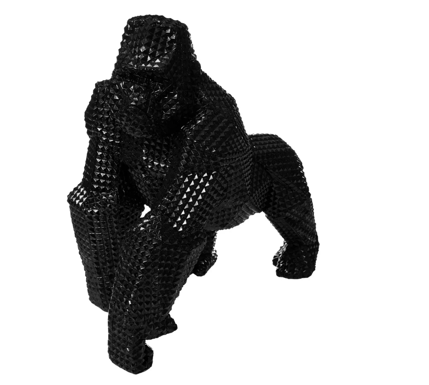 Statuie atmosphera Kingkong, 40 cm, rasina neagra