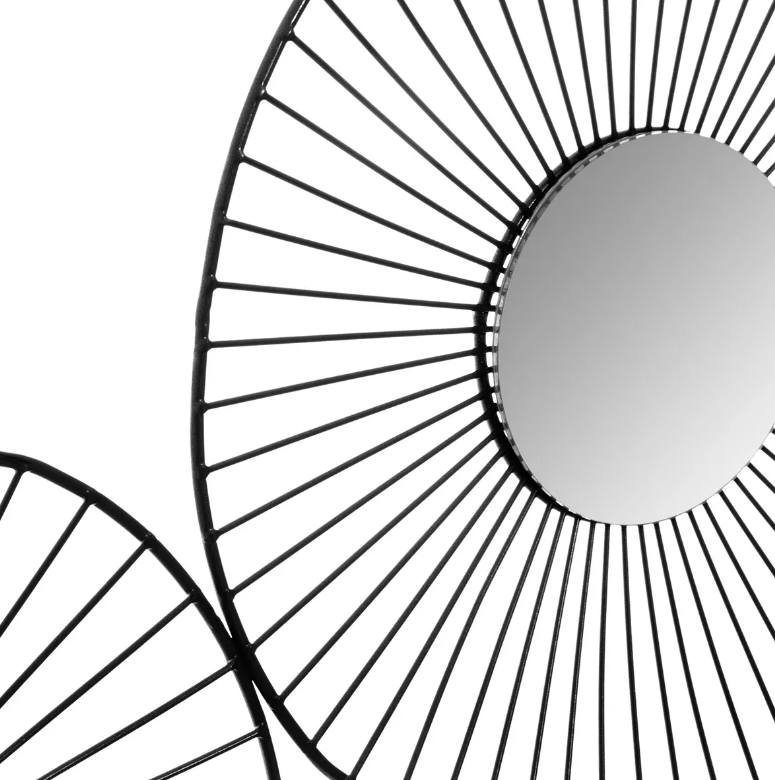 Pictură murală Atmosphera Oli, Negru, 64x54 cm