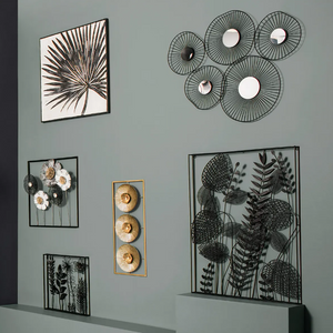 Pictură murală Atmosphera Oli, Negru, 64x54 cm