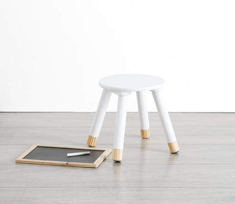 Scaun pentru copii Atmosphera, MDF, alb