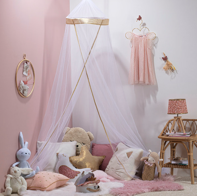 Noptieră pentru copii Atmosphera, ratan, 56 cm