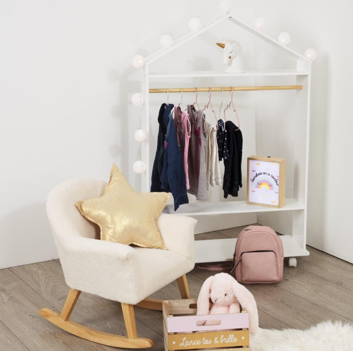 Atmosfera pentru garderobă pentru copii, Roți, 120 cm