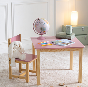 Masă pentru copii Atmosphera Classic, MDF, roz