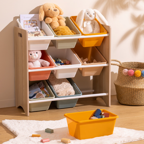 Dulap de depozitare pentru copii Atmosphera, 9 cutii