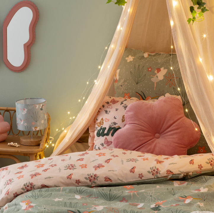 Lampă de noapte pentru copii Atmosphera Fairy, 21 cm