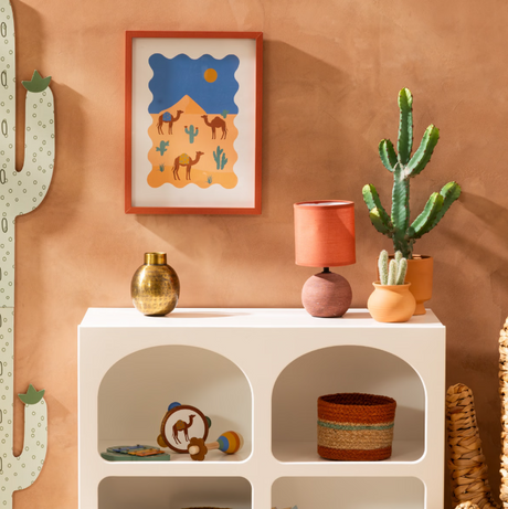 Tablou cu ramă atmosferă Marrakech, 30x40 cm, MDF