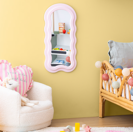 Oglindă pentru copii Atmosphera Ayna Wave, 60x30 cm, MDF