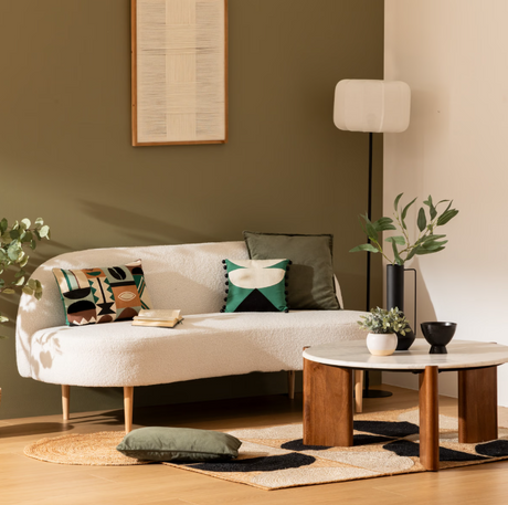 Canapea cu două locuri Atmosphere Insi, Boucle, 172x75x72 cm