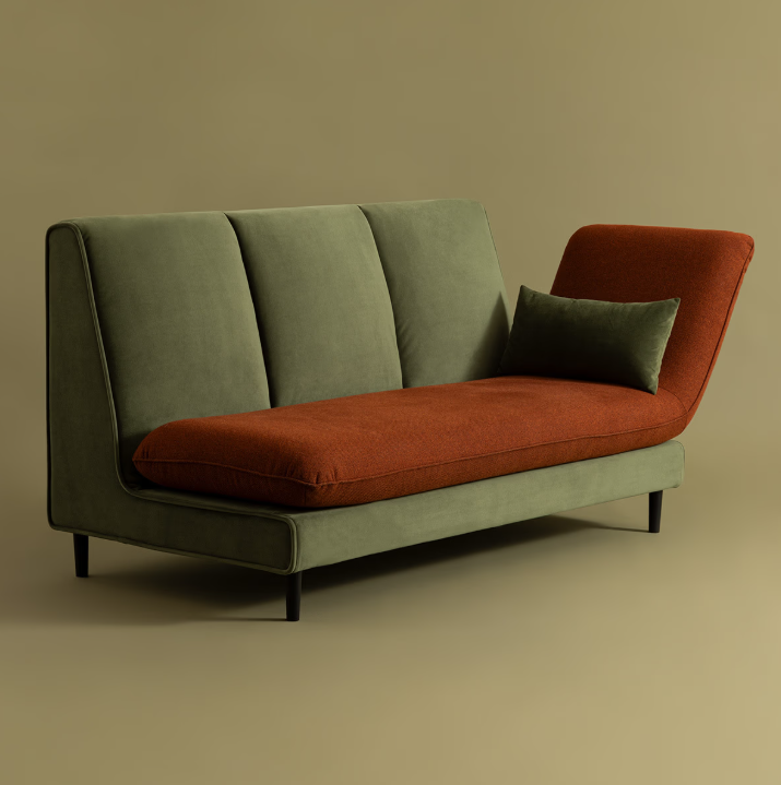 Canapea de atmosferă cu trei locuri LeChappee, 196x90x90 cm