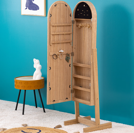 Oglindă cu spațiu de depozitare Atmosphera Soleya, 145 cm, MDF