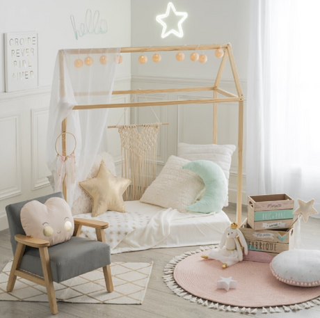 Căsuță de joacă pentru copii Atmosphera, pin, 66x116x125 cm