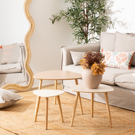 Masă de cafea Atmosphera Mileo, 34x46x60 cm, 3 buc.