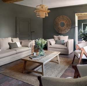 Masă de cafea Atmosphera Aeris, 130x70 cm, salcâm