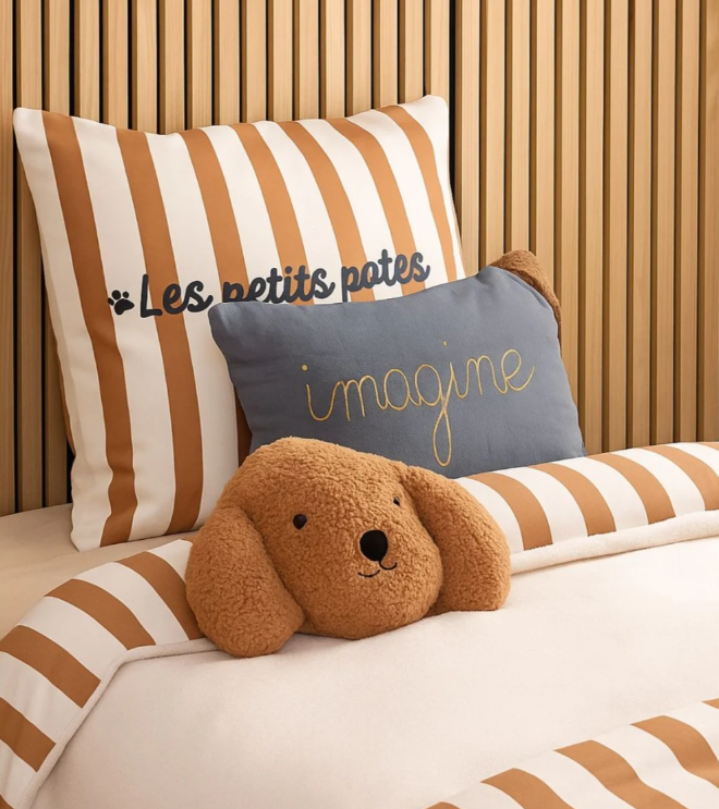 Pernă pentru copii Atmosphera Gauze, 50x30 cm