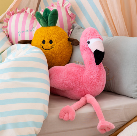 Jucărie de pluș pentru copii Atmosphera Flamingo, 25 cm