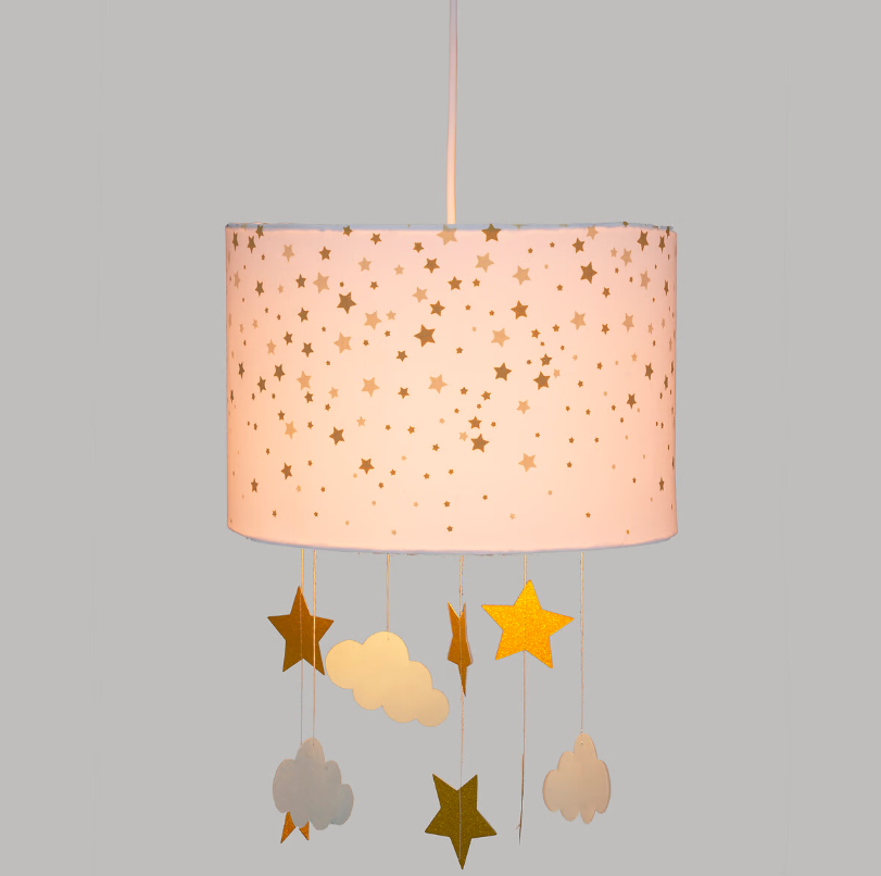 Lampă suspendată pentru copii Atmosphere Stars, 36 cm