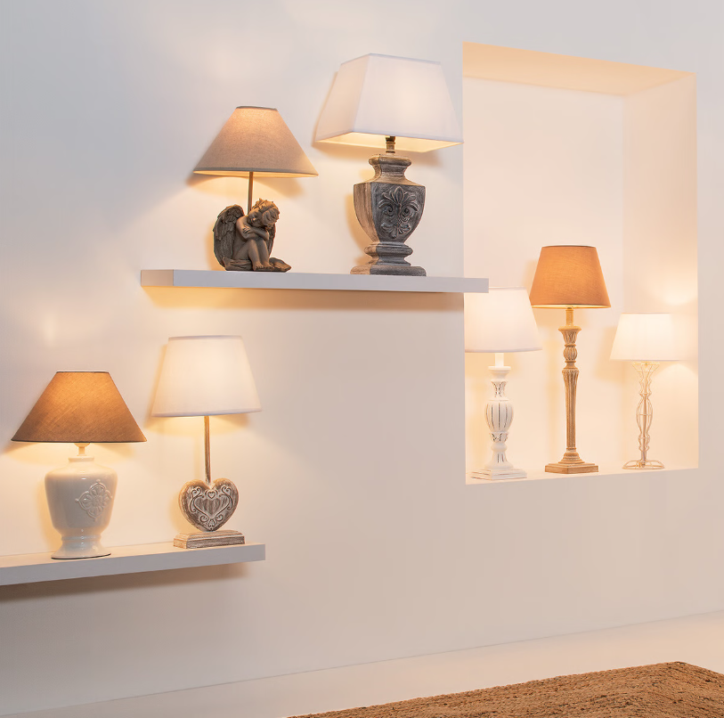 Lampă de masă Atmosphere Renzo, 56 cm, Lemn