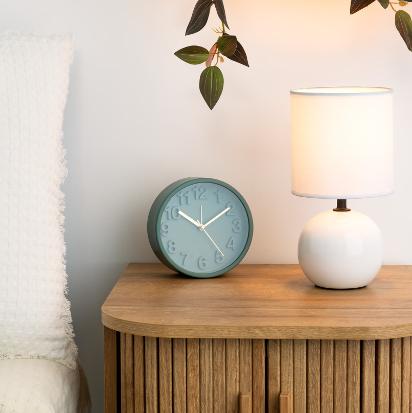 Lampă de noapte Atmosphere Timeo, 25 cm, ceramică