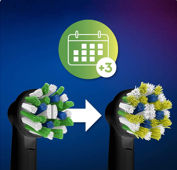 Cap de periuță de dinți electrică Oral-B Pro CrossAction 860465, 10 bucăți