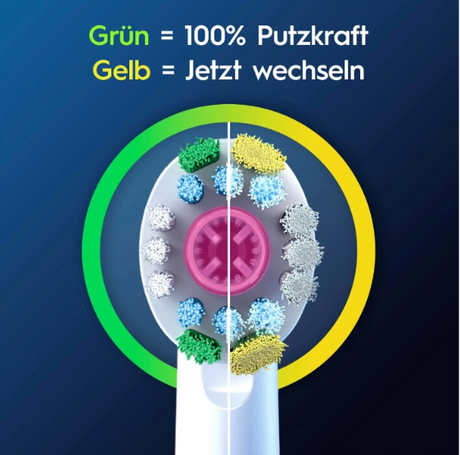 Cap de periuță de dinți electrică Oral-B 3D White Pro 860960, 4 buc.