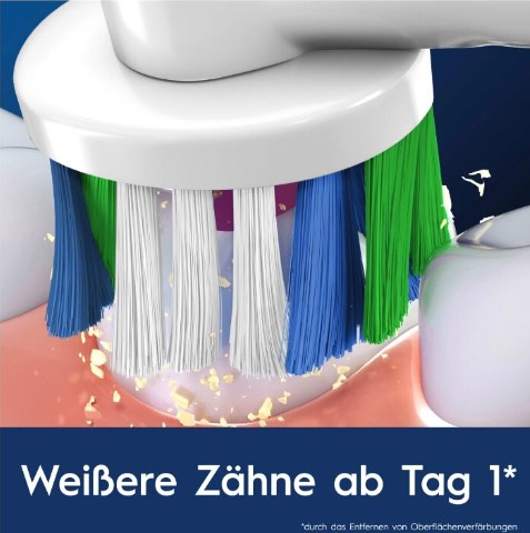 Cap de periuță de dinți electrică Oral-B 3D White Pro 860960, 4 buc.