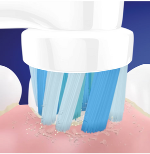 Periuță de dinți electrică Oral-B Vitality Pro D103+Kids D100 3+, Frozen, Gri și Albastru