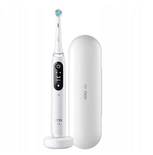 Periuță de dinți electrică Oral-B iO 8 Alabaster, albă