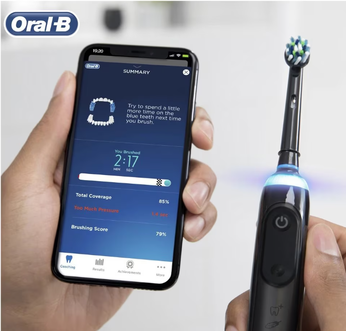 Periuță de dinți electrică Oral-B Genius X, neagră